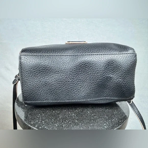 Lauren Ralph Lauren Black Mini Satchel - Rare Sample Development Piece - Picture 7 of 10